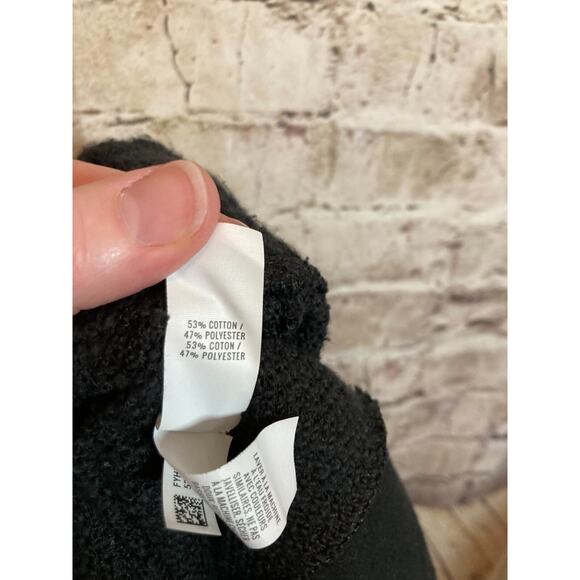 Offline by Aerie Jogger Pants Womens Small Black Popcorn Knit Lounge Wear Cotton - Picture 14 of 16